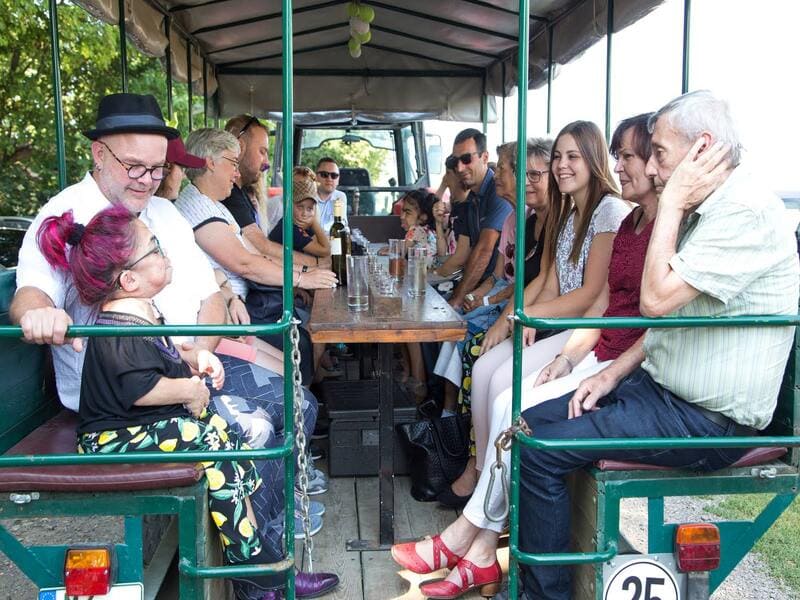 Sommerfest_Weinbergsrundfahrt_Patienten_Pflegepersonal